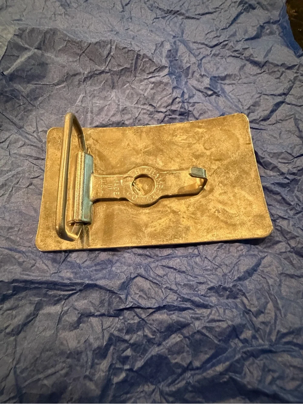 Vintage Chambers Western Horse Head Belt Buckle